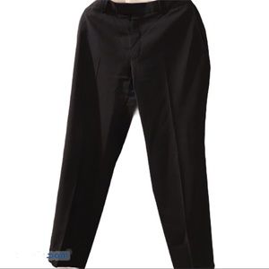 BOSS Black 'James Brown' Check/ Stripe Wool Trousers